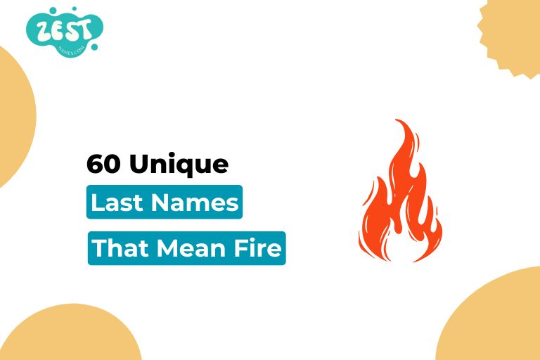 Last Names That Mean Fire