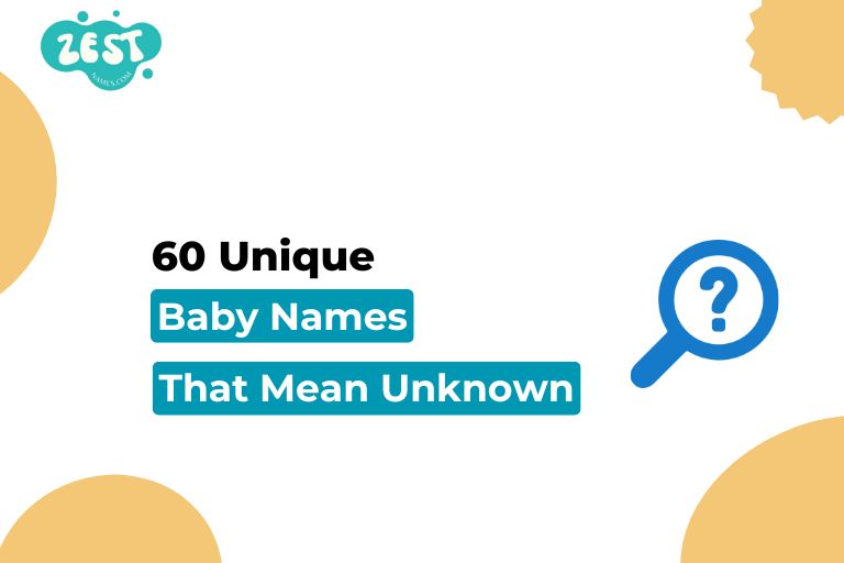 60 Cool Names That Mean Unknown