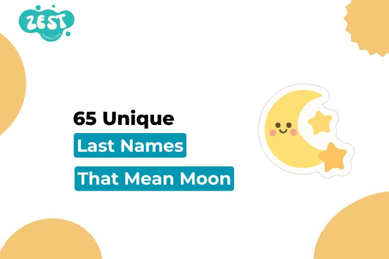 Last Names That Mean Moon