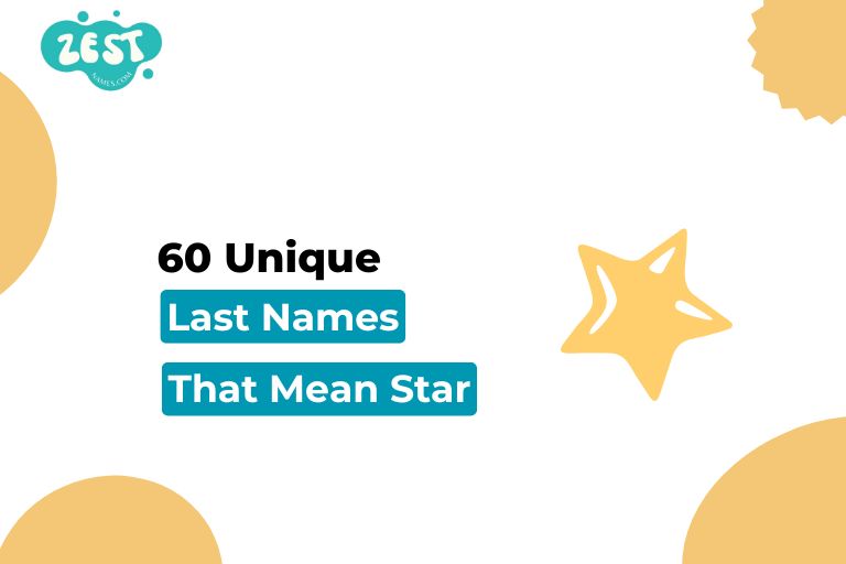Last Names That Mean Star
