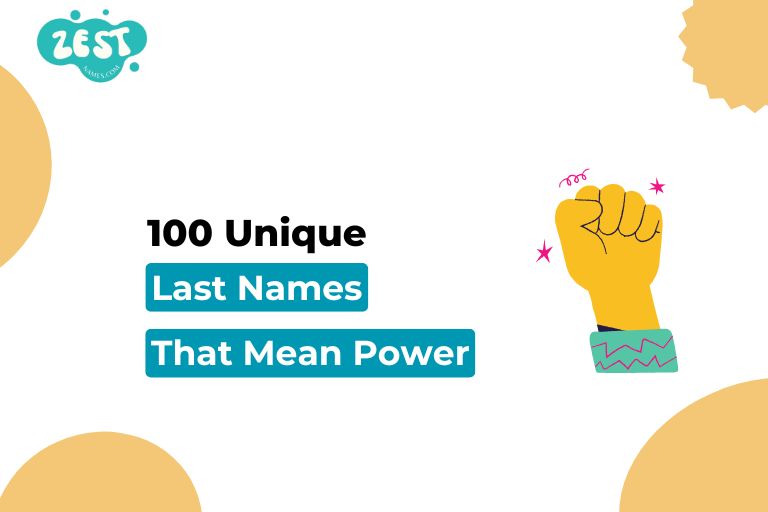 Last names that mean power