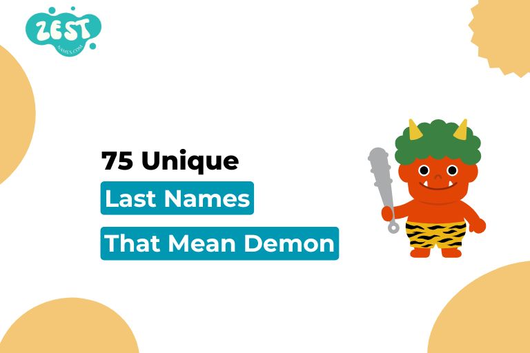 Last Names That Mean Demon
